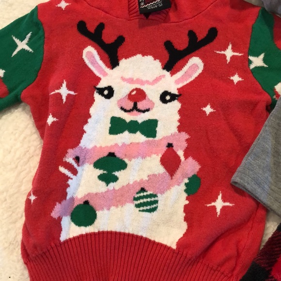 Holiday Christmas 🎄 Clothing. Bundle of 2 Sweaters and pajamas - Picture 4 of 17